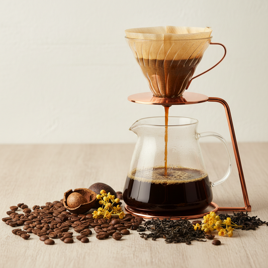 A3-CT016 峇裡島金塔瑪尼阿拉比卡+海南五指山紅茶+桂花